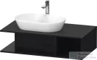 Duravit D-NEO 100x55 cm-es függesztett szekrény,Black Oak DE492901616