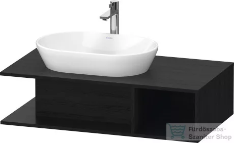 Duravit D-NEO 100x55 cm-es függesztett szekrény,Black Oak DE492901616