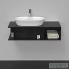 Duravit D-NEO 100x55 cm-es függesztett szekrény,Black Oak DE492901616