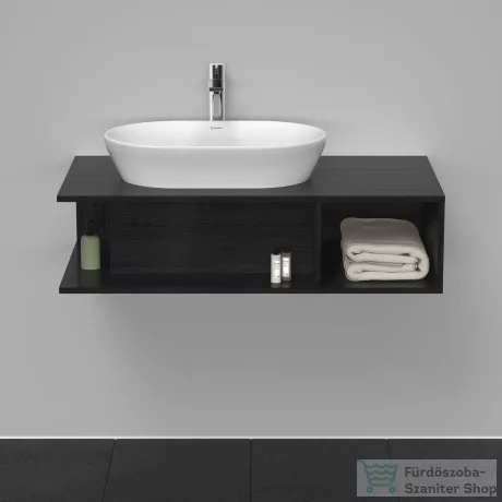 Duravit D-NEO 100x55 cm-es függesztett szekrény,Black Oak DE492901616
