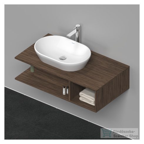 Duravit D-NEO 100x55 cm-es függesztett szekrény,Walnut Dark Decor DE492902121