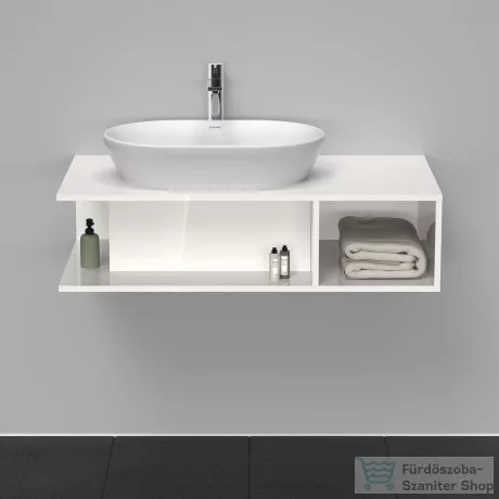 Duravit D-NEO 100x55 cm-es függesztett szekrény,White High Gloss Decor DE492902222