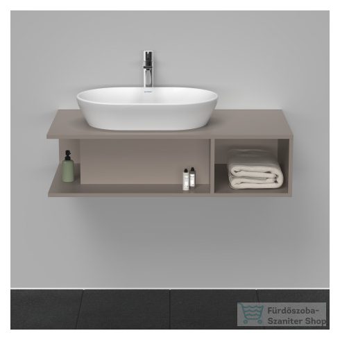 Duravit D-NEO 100x55 cm-es függesztett szekrény,Basalt Matt Decor DE492904343