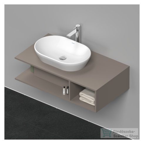 Duravit D-NEO 100x55 cm-es függesztett szekrény,Basalt Matt Decor DE492904343