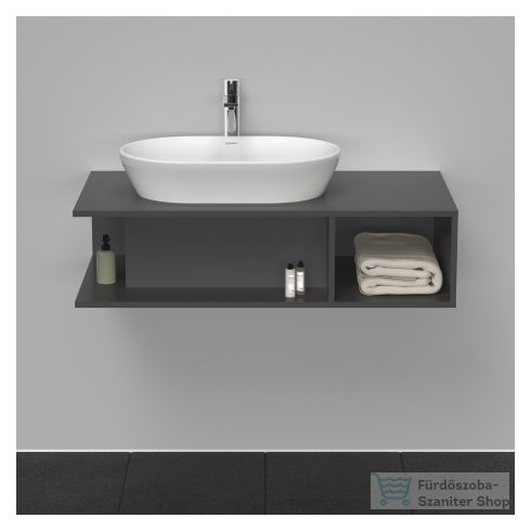 Duravit D-NEO 100x55 cm-es függesztett szekrény,Graphite Matt Decor DE492904949