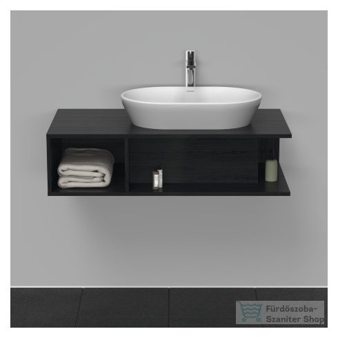 Duravit D-NEO 100x55 cm-es függesztett szekrény,Black Oak DE495901616