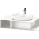 Duravit D-NEO 100x55 cm-es függesztett szekrény,White High Gloss Decor DE495902222