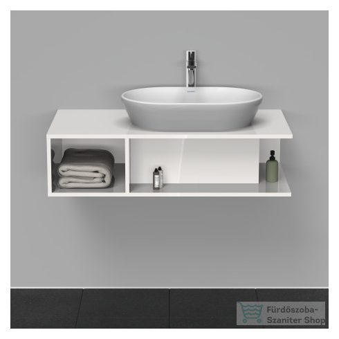 Duravit D-NEO 100x55 cm-es függesztett szekrény,White High Gloss Decor DE495902222
