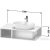 Duravit D-NEO 100x55 cm-es függesztett szekrény,Oak Terra DE495903535