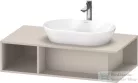 Duravit D-NEO 100x55 cm-es függesztett szekrény,Taupe Matt Decor DE495909191