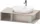 Duravit D-NEO 100x55 cm-es függesztett szekrény,Taupe Matt Decor DE495909191