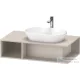 Duravit D-NEO 100x55 cm-es függesztett szekrény,Taupe Matt Decor DE495909191