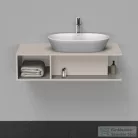 Duravit D-NEO 100x55 cm-es függesztett szekrény,Taupe Matt Decor DE495909191