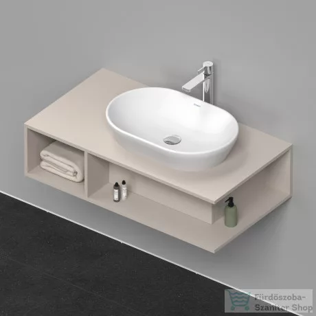 Duravit D-NEO 100x55 cm-es függesztett szekrény,Taupe Matt Decor DE495909191