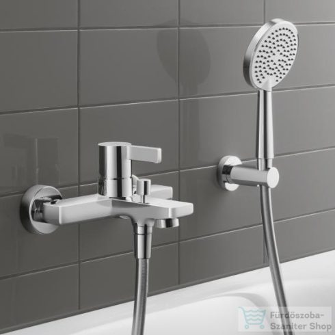Duravit D-NEO kádtöltő csaptelep, zuhanyszett nélkül, króm DE5230000010