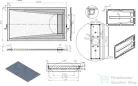 Radaway Doris F 160x90 műmárvány zuhanytálca, fehér DF1690-53