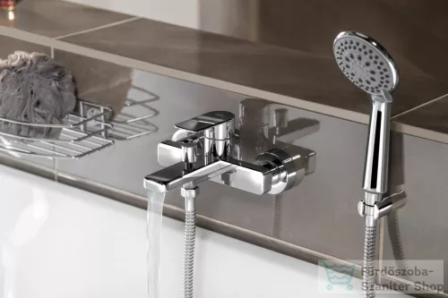 AQUALINE DAPHNE kádtöltő csaptelep, króm DH101