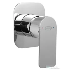   AQUALINE DAPHNE falbasüllyesztett zuhanycsaptelep, 1-irányú, króm DH841
