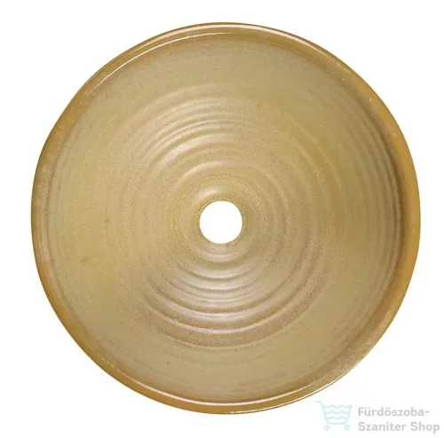 BEMUTATÓTERMI Sapho ATTILA pultra ültethető kerámiamosdó, homok DK008