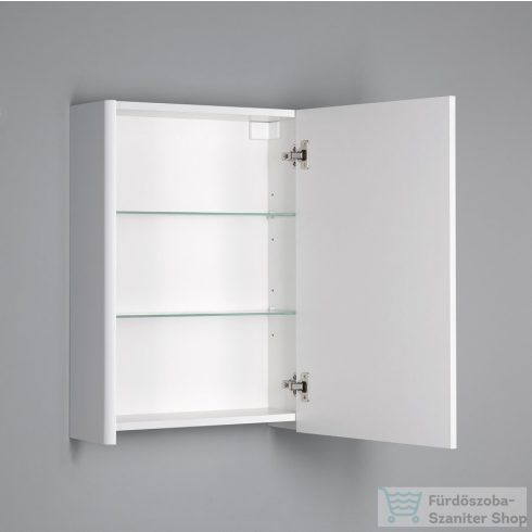 AQUALINE DENEB tükrösszekrény, 50x70x18cm, matt fehér (DN050)