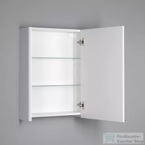 AQUALINE DENEB tükrösszekrény, 50x70x18cm, matt fehér (DN050)
