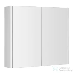   AQUALINE DENEB tükrösszekrény, 80x70x18cm, matt fehér (DN080)