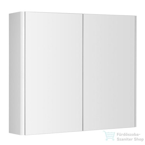 AQUALINE DENEB tükrösszekrény, 80x70x18cm, matt fehér (DN080)