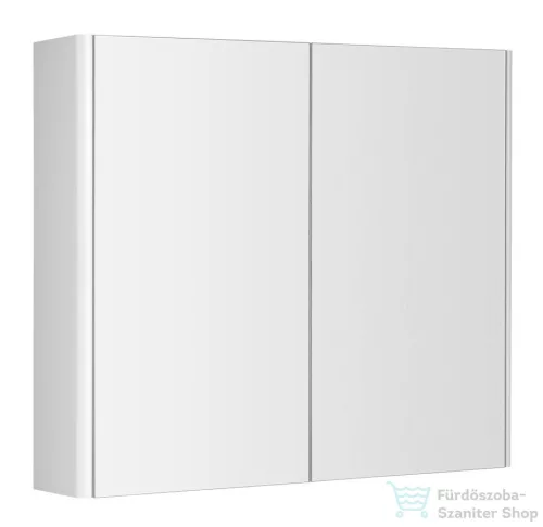 AQUALINE DENEB tükrösszekrény, 80x70x18cm, matt fehér (DN080)