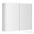 AQUALINE DENEB tükrösszekrény, 80x70x18cm, matt fehér (DN080)