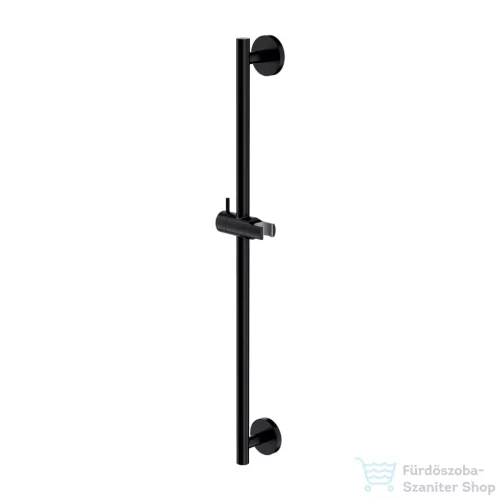 Omnires BAR 65,7 cm-es zuhanyrúd, selyemfényű fekete DR12BL