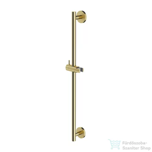 Omnires BAR 65,7 cm-es zuhanyrúd, szálcsiszolt sárgaréz DR12BSB