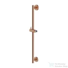 Omnires BAR 65,7 cm-es zuhanyrúd, szálcsiszolt réz DR12CPB