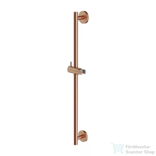 Omnires BAR 65,7 cm-es zuhanyrúd, szálcsiszolt réz DR12CPB