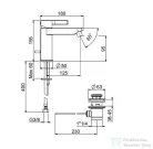 Webert Do Re Mi bidet csaptelep króm színben DR840101.015