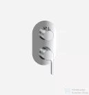 Webert Do Re Mi falsík alatti kádcsaptelep króm színben DR860101.015