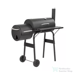 Leziter Faszenes kerti grillsütő füstölővel DS-01