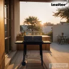 Leziter Téglalap alakú görgős faszenes grill DS-34