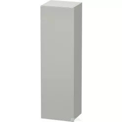   Duravit DURASTYLE 140x40x36 cm-es, 1 ajtós magas szekrény, balos, matt betonszürke DS1219L0707