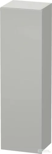 Duravit DURASTYLE 140x40x36 cm-es, 1 ajtós magas szekrény, balos, matt betonszürke DS1219L0707