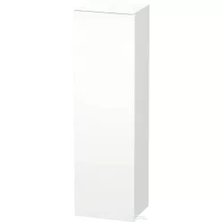   Duravit DURASTYLE 140x40x36 cm-es, 1 ajtós magas szekrény, balos, matt fehér DS1219L1818