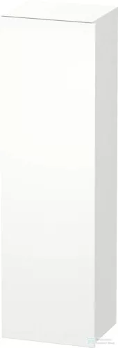 Duravit DURASTYLE 140x40x36 cm-es, 1 ajtós magas szekrény, balos, matt fehér DS1219L1818