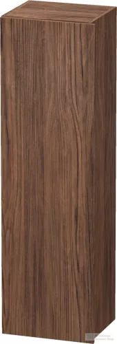 Duravit DURASTYLE 140x40x36 cm-es, 1 ajtós magas szekrény, balos, matt sötét dió DS1219L2121