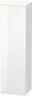 Duravit DURASTYLE 140x40x36 cm-es, 1 ajtós magas szekrény, balos, fényes fehér DS1219L2222