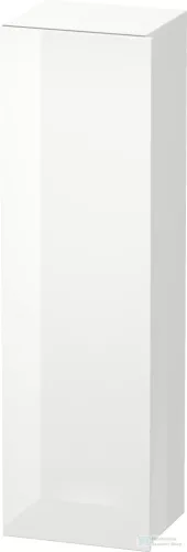 Duravit DURASTYLE 140x40x36 cm-es, 1 ajtós magas szekrény, balos, fényes fehér DS1219L2222