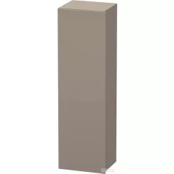   Duravit DURASTYLE 140x40x36 cm-es, 1 ajtós magas szekrény, balos, matt bazalt DS1219L4343