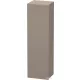 Duravit DURASTYLE 140x40x36 cm-es, 1 ajtós magas szekrény, balos, matt bazalt DS1219L4343