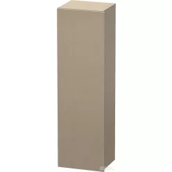   Duravit DURASTYLE 140x40x36 cm-es, 1 ajtós magas szekrény, balos, matt len DS1219L7575