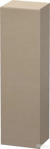 Duravit DURASTYLE 140x40x36 cm-es, 1 ajtós magas szekrény, balos, matt len DS1219L7575