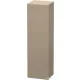Duravit DURASTYLE 140x40x36 cm-es, 1 ajtós magas szekrény, balos, matt len DS1219L7575