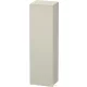Duravit DURASTYLE 140x40x36 cm-es, 1 ajtós magas szekrény, balos, matt taupe DS1219L9191